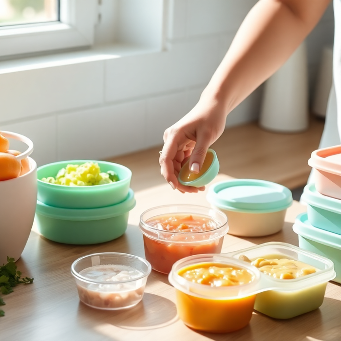 Eco-Friendly Baby Food Prep: Discover the Power of Silicone Containers