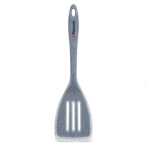 Silicone Slotted Turner Grey - 32cm