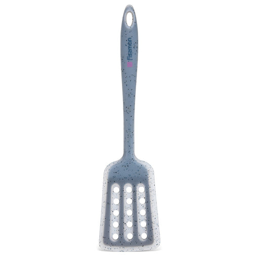Silicone Slotted Turner Grey - 33.5cm