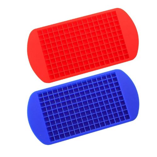 Silicone Mini Ice Cube Tray - 160 Grids — Green shop Online