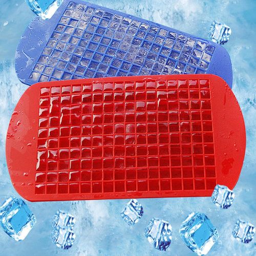 1pc Red 160-grid Silicone Mini Ice Cube Tray Maker For Crushed Ice, Ice  Cubes