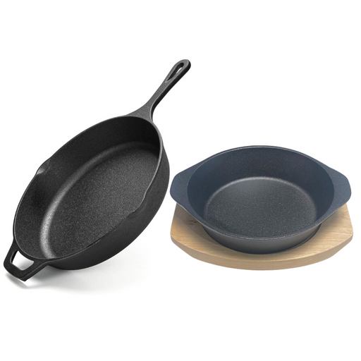 Sizzling Cast Iron Chef's Duo