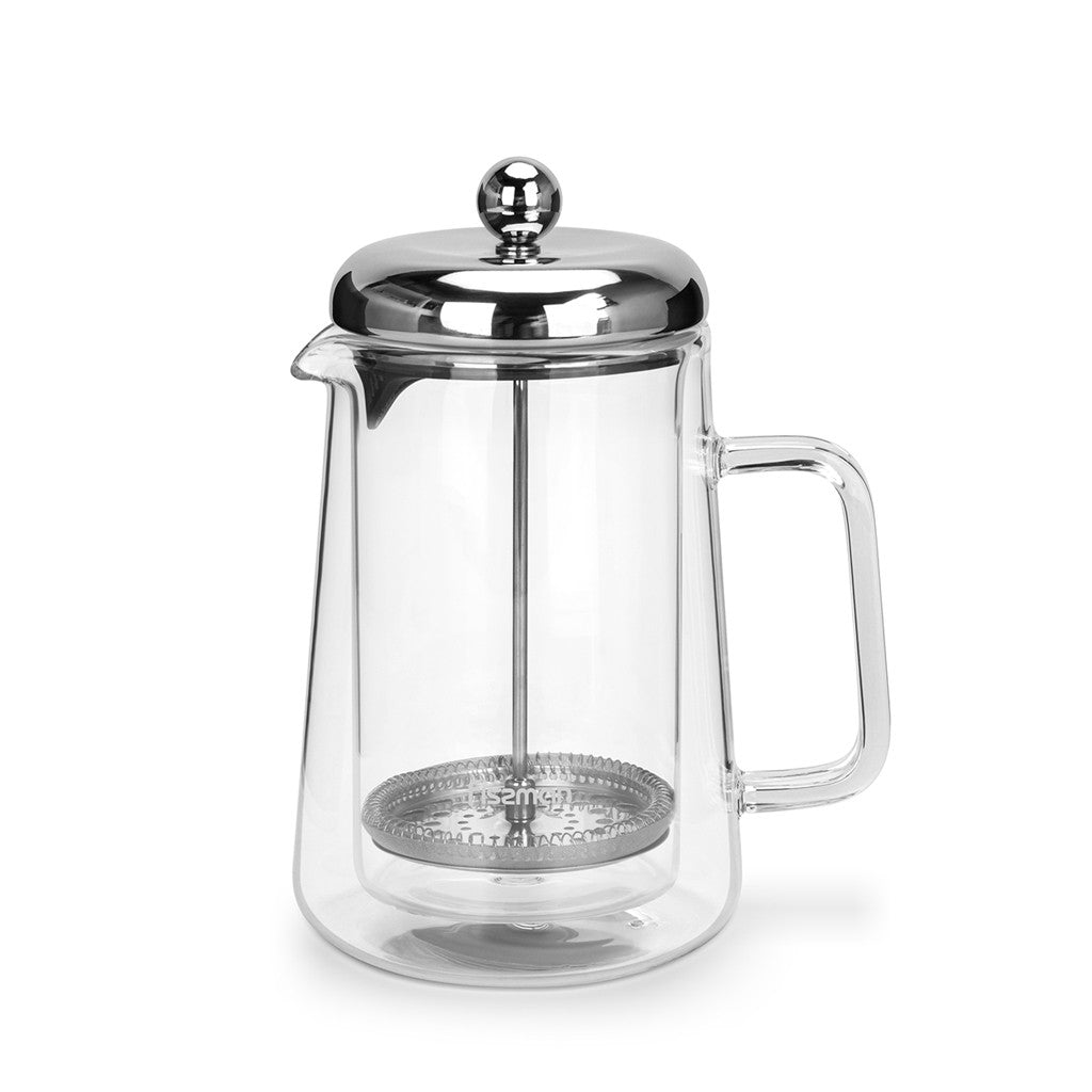 Double wall glass french press best sale