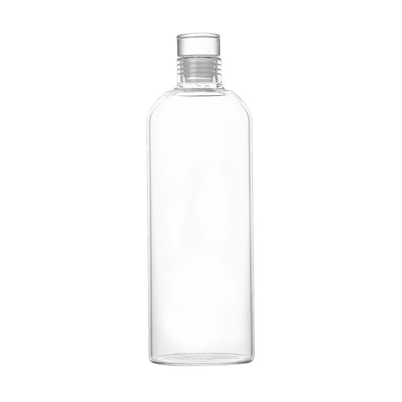 1 Litre Deluxe Café Series Borosilicate Glass Bottle — Green shop Online