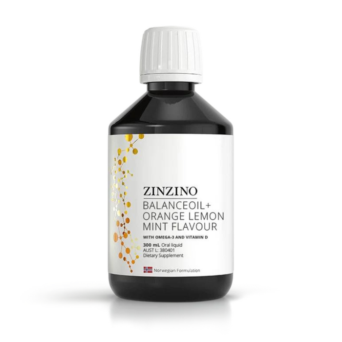 Zinzino BalanceOil+ Orange Lemon Mint Flavour 300ml