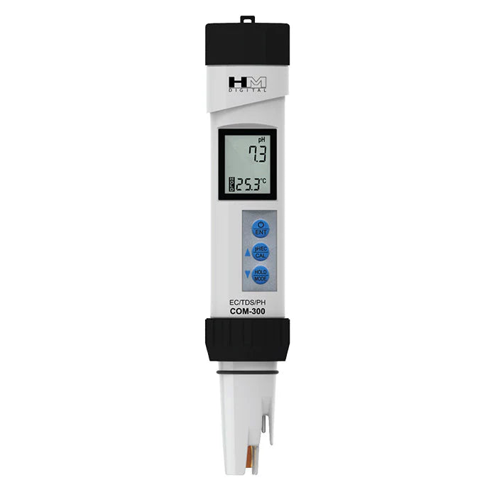 HM Digital Pro COM-300 pH TDS EC Temp Meter