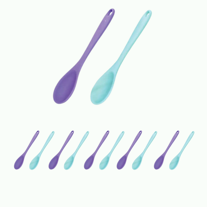 Silicone Serving Spoon - Iris - Pack of 10