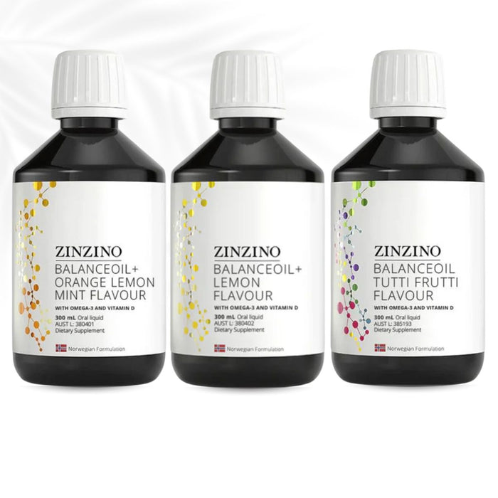 Power Your Body - Zinzino BalanceOil Triple Pack